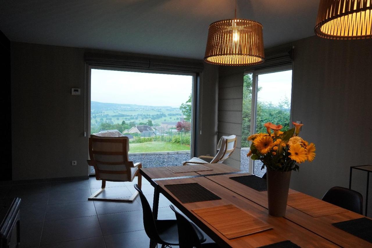 "Petite Perle En Haute Ardenne" Avec Vue Sur La Vallee, Cabine Infra-Rouge Et Bain Balneo Lierneux Luaran gambar